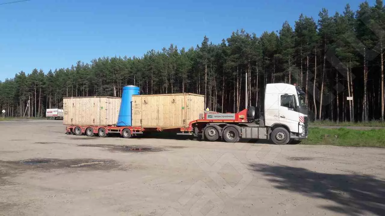 Перевозка газоотводов