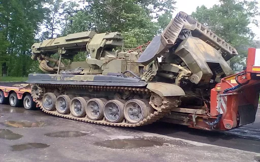 перевозка вооружения и военной техники фото