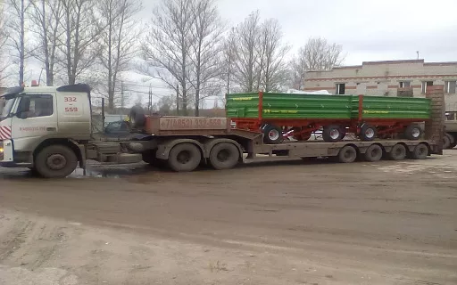 вывоз экскаваторов с завода komatsu фото
