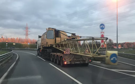 перевозка емкостей тралами фото