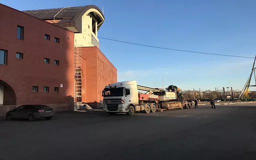 перевозка реактора фото