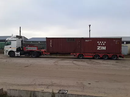 перевозка буровых установок фото
