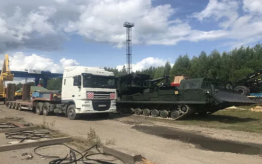 перевозка военной техники фото