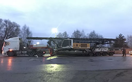 перевозка буровой фото