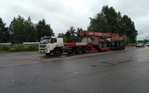 перевозка строительного оборудования фото