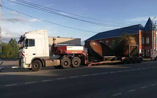 перевозка крупного негабаритного груза фото