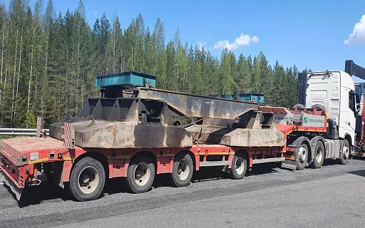 перевозка тяжеловесных крупногабаритных и опасных грузов фото