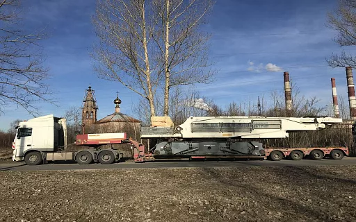 перевозка негабарита по россии фото