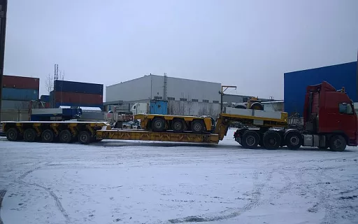перевозка трубоукладчиков фото