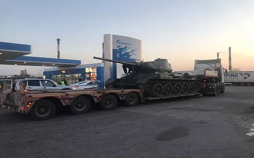 перевозка вилочного погрузчика фото