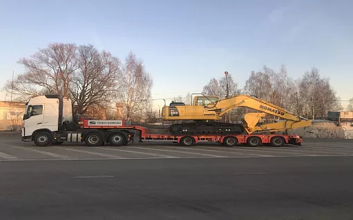 трал грузовой перевозка фото
