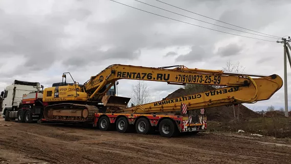перевозка komatsu d355 фото