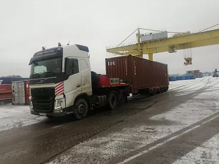 прицеп для перевозки экскаватора погрузчика фото