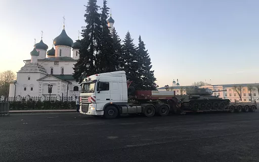 перевозка крупногабаритной техники фото
