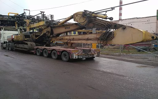 перевозка негабаритных грузов спецтехники фото