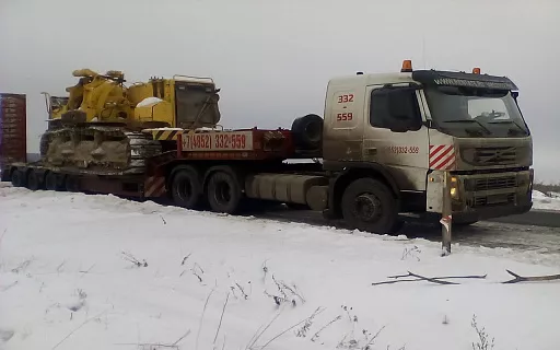 перевозка комбайнов фото
