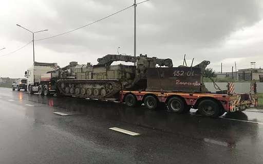 перевозка тяжеловесных грузов автомобильным транспортом фото