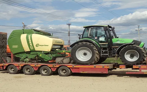 грузовые перевозки негабаритных грузов фото