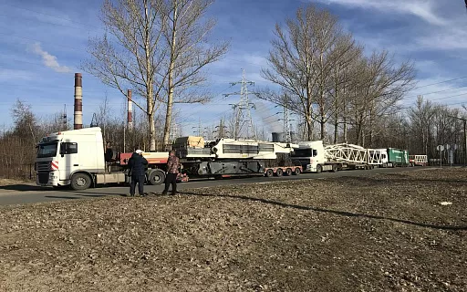 транспортные средства для перевозки негабаритных грузов фото