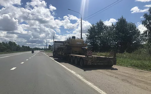 перевозка тяжелого оборудования фото