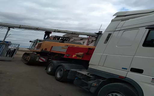 автомобильная перевозка негабаритных и тяжеловесных грузов фото