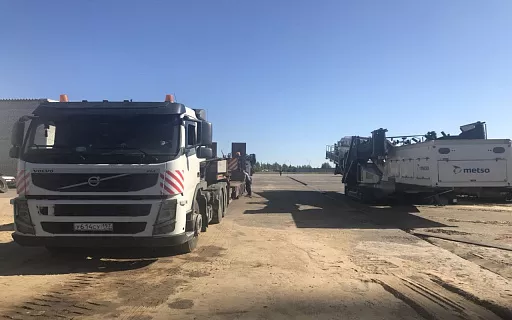 перевозка больших негабаритных грузов фото
