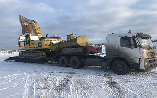 прицеп трал низкорамный 15 тонн фото